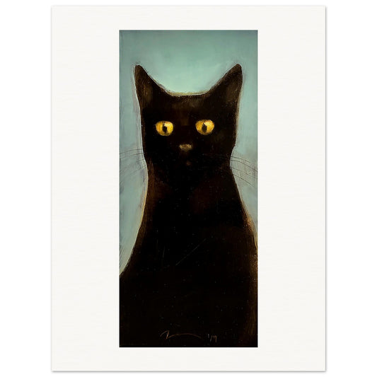"El Gato" on Museum-Quality Matte Paper